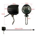 E-Bike Accessories-1 x Front Light
1 x Tail Light
1 x speaker
1 set x connecting wires-Black.