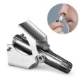 Stainless Steel Nose Hair Trimmers Nasal Hair Groomers Ear Hair Razor Manual Cutter. 