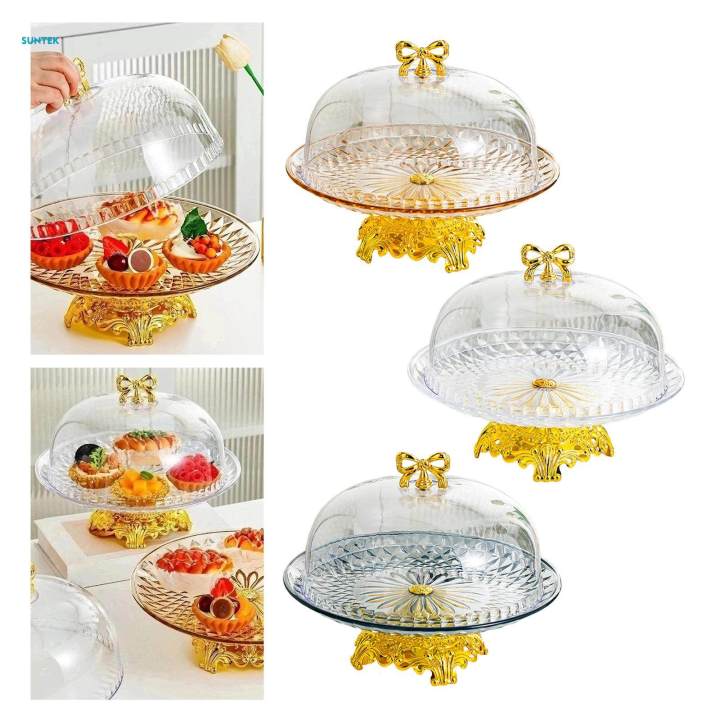 Footed%20Cake%20Plate%20Shaterproof%20Round%20Cake%20Tray%20for%20Muffins%20Cookies%20Cheesecake%20-%20Image%207