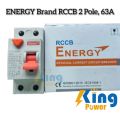 Energy RCCB / RCD(16A,20A,32A,40A,63A) Same prices 30mA Two Pole 2P Residual Current Device Earth Leakage Breaker.