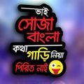 Bike Mini Sticker- Soja Bangla kotha, Gari niya pirit nai ( Waterproof & Premium quality)/. 