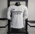 Real Madrid 23/24 Home Kit Full Sleeve (Fan Version). 