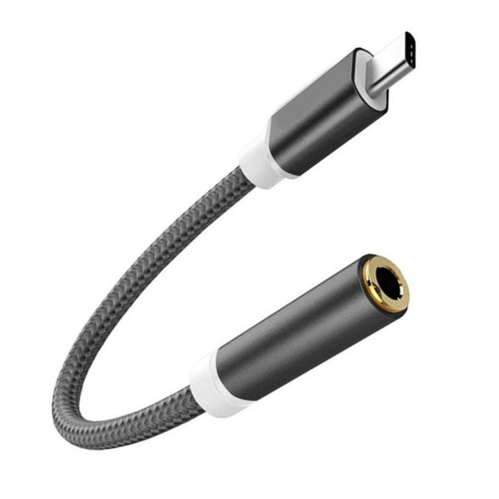 Type C To Jack Earphone Audio Adapter Aux Cable Usb C