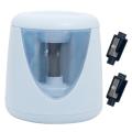 1 Set Electric Pencil Sharpener with Cutter USB Rechargeable Portable Automatic Pencil Sharpener School Student Stationery Gift. 
