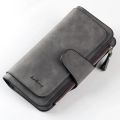 Baellerry Wallet Women Leather Luxury Card Holder Clutch Casual Women Wallets Zipper Pocket Hasp Ladies Wallet Female Purse. 
