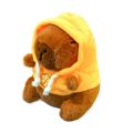 with Wings Plush Toy Hoodie Capybara Anime Fluffty Toy Cute Small Size Simulation Doll for Child Gift.