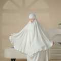 Long Kuchi Hijab-Khimar-Head Scarf-Jilbab-Abaya-Niqab Collection Vangchur Fabric From Hijaby. 
