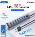 ORICO CL7U-U3 7-Port 5Gbps USB 3.0 Hub.