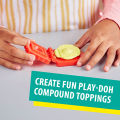 Play-Doh Kitchen Creations Clay Dough Noodles Maker Play Food Set for Kids with 5 Non-Toxic Colors.