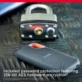 SanDisk 2TB Extreme Portable SSD USB-C, USB 3.2 Gen 2, IP65 Water and Dust Resistance, Updated Firmware - External Solid State Drive (1050Mb/s R, 1000Mb/s W) # SDSSDE61-2T00-G25. 