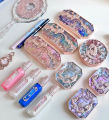 Flower Knows Moonlight Mermaid Cosmetics Eyeshadow Blusher Lip Gloss and Eyeliner Pen Set FeeoiF.