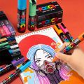 NEW Uni Posca Marker Pen Set, Acrylic PC-1M 3M 5M 8K 17K 7/8/15/16 Colors Rotulador Permanente POP Poster Advertisement Plumones. 