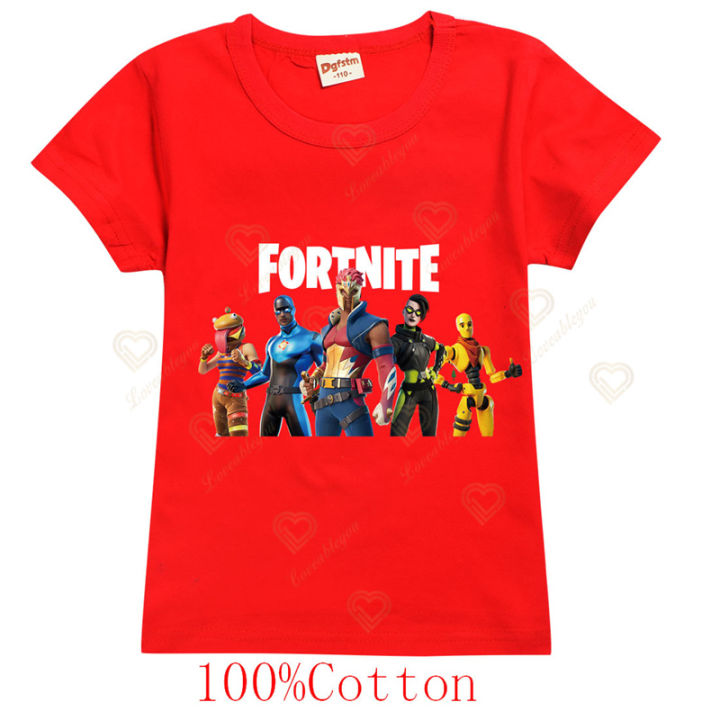 Fortnite%20children's%20short-sleeved%20T-shirt%20cartoon%20printing%20baby%20boy%20and%20girl%20Summer%20comfortable%20shirt%20clothes%20casual%20T-shirt%20-%20Image%207