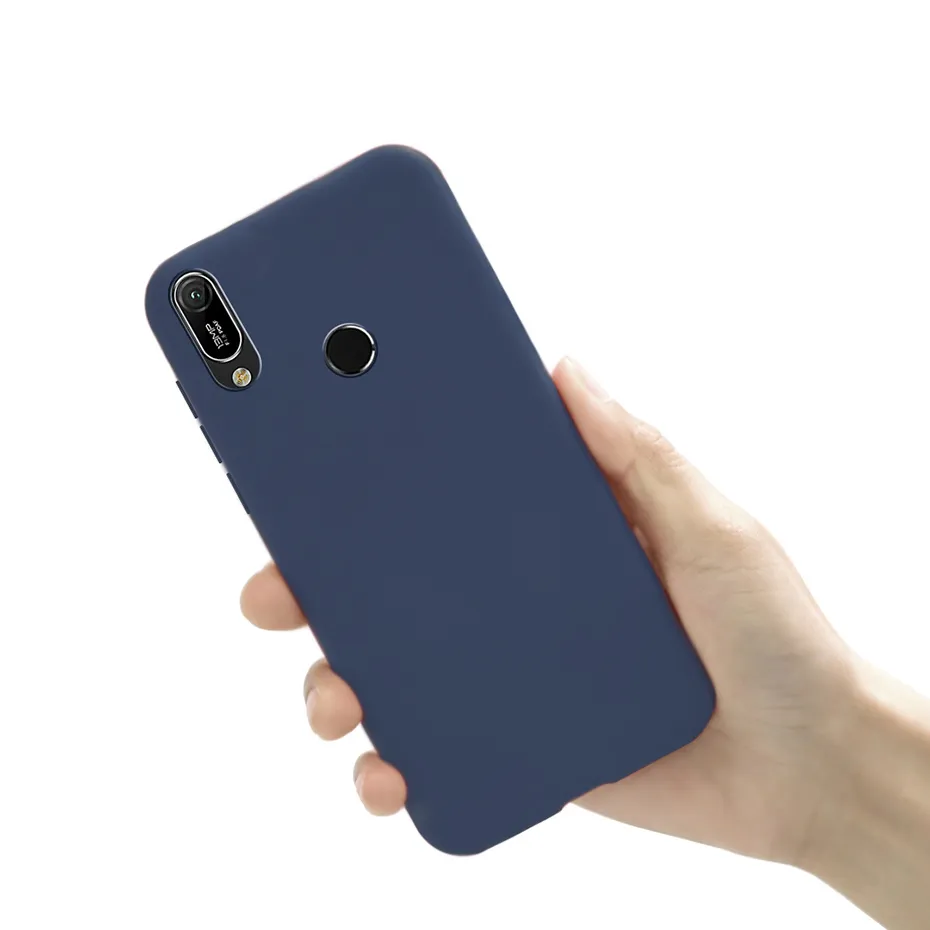 Custodia Morbida In Silicone Per HUAWEI Y6 2019 / Y6 Pro / HONOR 8A / Y6S - Polvere Di Sabbia