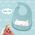 Silicone Baby Bibs - Waterproof Bib Set - Multicolor. 