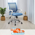 Fn-Ec-01ss [ white blue ] new smart executive chair. 