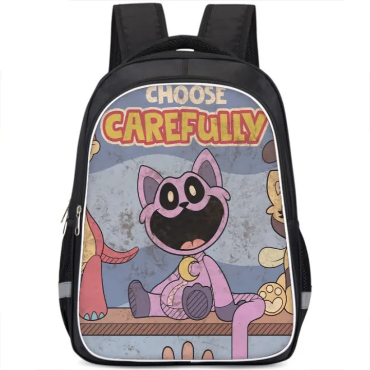 Smiling%20Critters%20Backpack%20Catnap%20Schoolbag%20Double%20Layer%20Backpack%20For%20Children%20Birthday%20Gift%20Dogday%20Cat%20Nap%20Mochila%20For%20Students%20-%20Image%207