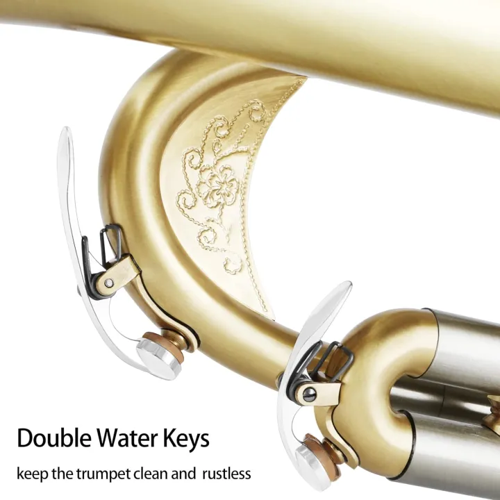 ROWELL%20Trumpet%20Standard%20Bb%20Trumpet%20Set%20Professional%20Trumpet%20Bass%20Trumpet%20for%20Beginners%20with%20Deluxe%20Hand%20Case,Gloves,7C%20Mouthpiece%20-%20Image%206