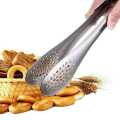 Stainless Steel Food Clip - Silver. 