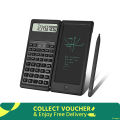 6 inches Smart scientific Calculator with Foldable Digital Drawing PAD, Stylus Pen with LCD Tablet TAB Foldable Eraser.