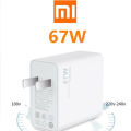 Xiaomi 67W Fast Charger and 6A USB Type C Charging Cable Set Wall Charger Single USB-A Port Power Adapter Charging for Xiaomi.