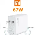 Xiaomi 67W Fast Charger and 6A USB Type C Charging Cable Set Wall Charger Single USB-A Port Power Adapter Charging for Xiaomi. 