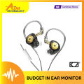 KZ EDX Pro Hi-Fi Bass Dual Magnetic Dynamic Earbuds with Mic. 