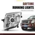 Car Front Headlight Head Light Turn Signal Lamp Daytime Running Lights for D-MAX 2006 High Configuration Right. 