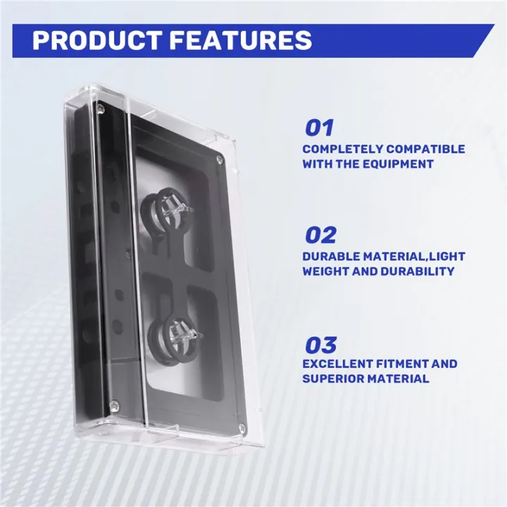 Audio%20Cassette%20Shell%20Case%20Open%20Design%20for%20DIY%20Reel%20to%20Reel%20Tape%20Storage%20Plastic%20Shell%20-%20Image%204