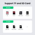 【3C VictoryEagle】GREEN USB 3.0 Android SD Card Reader TF SDHC SD MMC RS-MMC Micro SDXC Micros SD SDHC Card UHS-I Cards Read 2 Cards Simultaneously.
