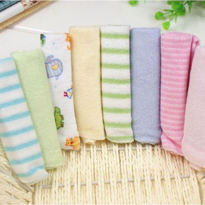 Newborn Baby Small Towel Set Multicolor 8Pcs Daraz .bd