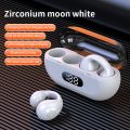【Youyi】Comfortable To Bluetooth 5.2 Headphones,True Ear-clip Earphones with Power Display Charge Box,Open Ear Non-In-Ear Headset for Outdoor Cycling Running Meeting.