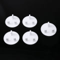 Plug Socket Covers White Baby Home Safety Outlet Covers Child Proof Plug Socket Protectors Guards Caps to Prevent Electric Shock 5pcs. 