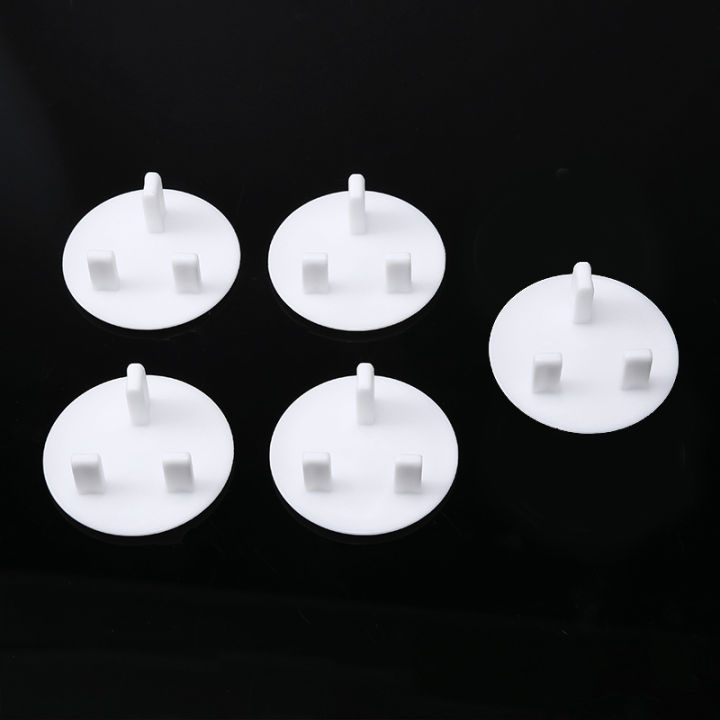 Plug Socket Covers White Baby Home Safety Outlet Covers Child Proof Plug Socket Protectors Guards Caps to Prevent Electric Shock 5pcs