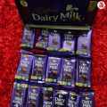 Cadbury Dairy Milk Chocolate Bar, 12 Grams 56 pcs  full box INDIAN- 1 box. 