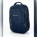 Backpack Solder Big Bag Royal Blue Color Cat With 3.5 Mm Headphone Jack. 