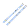 2Pcs Freezer Light Bar LED Strip for RONGSHENG/ HISENSE Refrigerator LED Light Tetuo. 