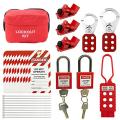 1 Pair Electrical Lockout Tagout Kit Plastic for Great Addition to Machinery, Electrical Equipment, Industrial Work, and More.. 