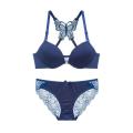 Bra and Panty Set for Women Front Open Push Bra.