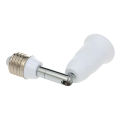 【Wweirdoo】White Light Socket Extender 180° Adjustable Horizontal 360° Adjustable 60W Light Converter Socket. 