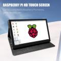 7 IPS Can stand HDMI Screen Monitor for Raspberry Pi 3 4 Model B Raspberry Pi 1 model B 1024*600 AIDA64 module Leather CASE. 