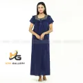 Solid  Colour Cotton Maxi. 