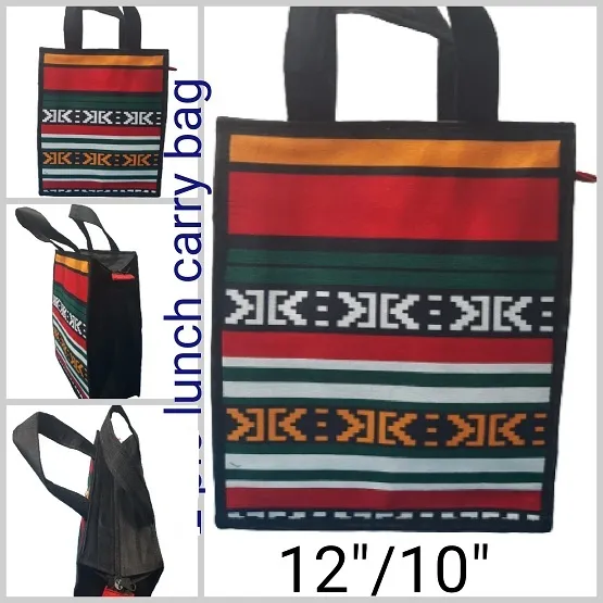 Fabric%20Lunch%20bag%20for%20every%20body-Black/%20whith%20-%20Image%202