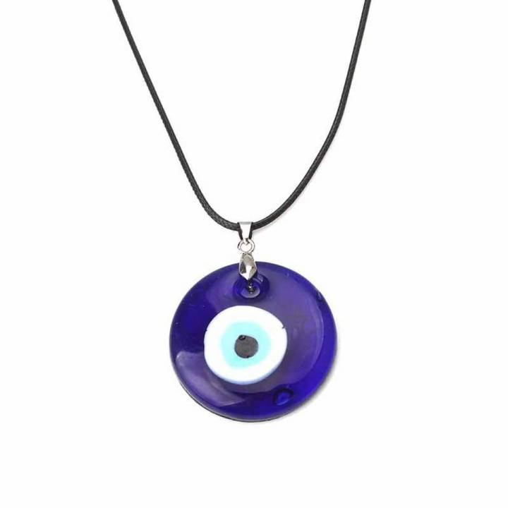 【The road to happiness Store】Evil Eye Blue Eye Charm 30mm, Greek Mati, Hamsa, Nazar, Evil Eye Jewelry, Greek Pendant Necklaces