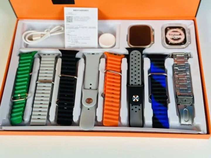 New%20Y80%20Ultra%20Smartwatch%20with%208%20Strap%20bluetooth%20Calling%20Smartwatch%202.02"%20Display%20Free%20Protective%20Case%20Wireless%20Charging%20Support%20Bluetooth%20Calling%20Smartwatch%20For%20Men%20and%20Women%20-%20Image%204