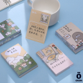 Cute Korean Creative Cartoon Sticky Note Message Office Students With Tearable Memo Pad Stationery Back To School Supplies Label  Vacation Girl. 