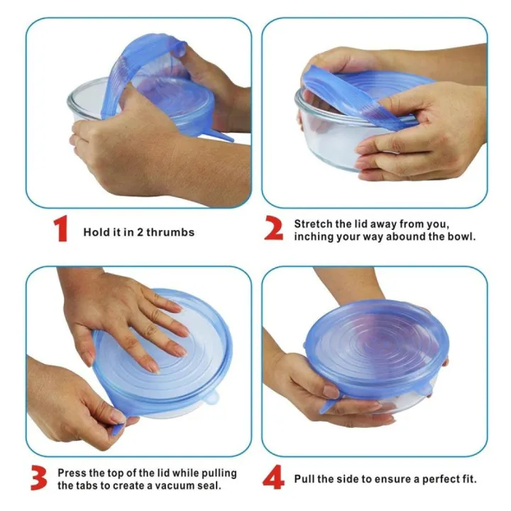 Kitchen%20Reusable%20Silicone%20Stretch%20Seal%20Lid%20Preservation%20Vacuum%20Food%20Storage%20Bowl%20Cover%206%20Pcs%20Set%20-%20Image%205