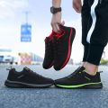 Sneakers Men Shoes Hot Light Sports Jogging Sneaker Running Shoes Breathable Soft Mens Athletic Shoes Black Big Size 46 47.