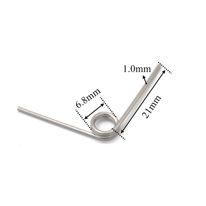 304 Stainless Steel Fishing Rod Drop Wheel Drum Wheel Spring Fishing Reel Gear Torsion Spring For Daiwa Spinning Wheel Accessories