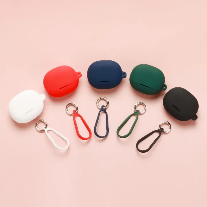 (Only Cover) For QCY MeloBuds N20 Premium Earbuds Protective Cover with hanging hook (Headphone not included) Headphone not included
